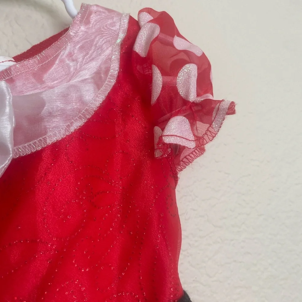 Disney Red and White Polka Dot Kids Costume - Picture 4 of 11